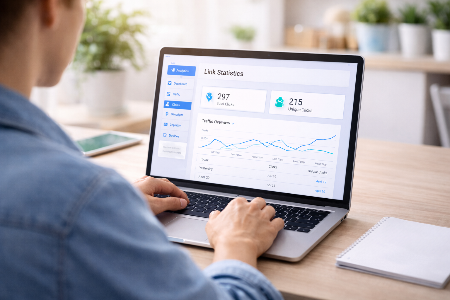 jak sprawdzić ile osób kliknęło w link